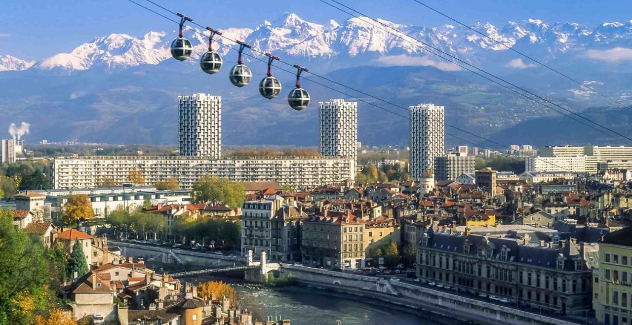 Logement Entier Grenoble Avec Vue Sur La Bastille公寓 外观 照片